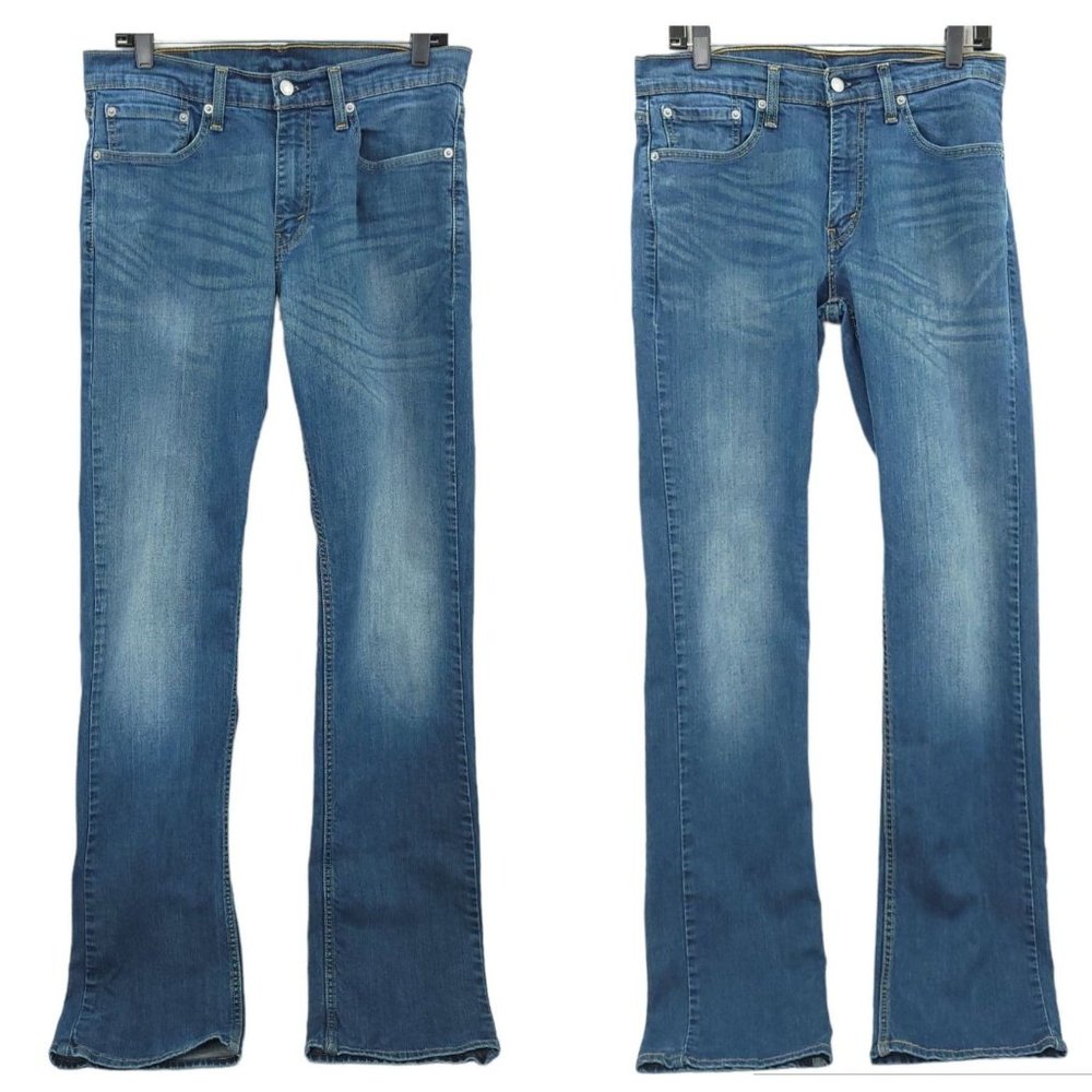 Levis 559 Jeans Relaxed Straight Stretch Men 32 x 38 Lot of 2 Dark Wash Mid Rise